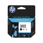 HP 302 - 3.5 ml - nero - originale - cartuccia d'inchiostro - per Deskjet 11XX, 21XX, 36XX; Envy 451X, 452X; Officejet 38XX, 46XX, 52XX